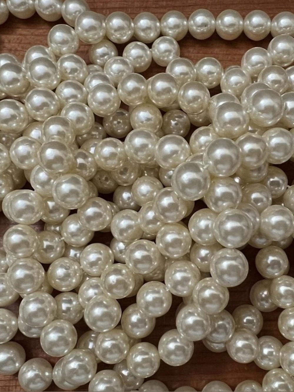 7mm Pearls Creamy White Luminous 190 Count Wedding, Crafts, Decor NEW